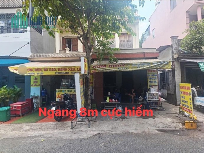 BÁN NHÀ MẶT TIỀN ĐƯỜNG 8M CÓ LỀ - DT 144M2 - NGANG HIẾM 8M - XÂY VĂN PHÒNG, SHOWROOM, SPA.._ GIÁ 22