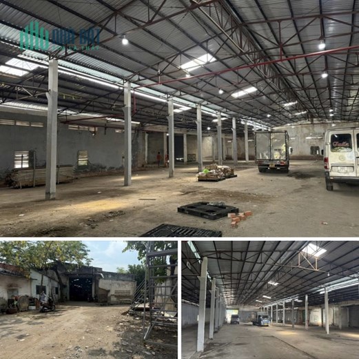 Cho thuê 2 kho, nhà xưởng 1000m2 gần UB Quận 12