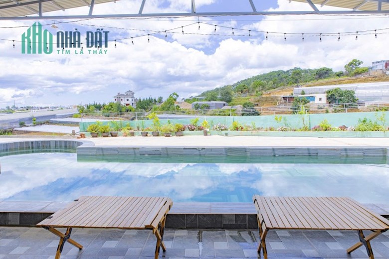 CHO THUÊ VILLA TRẠI MÁT P11 ĐÀ LẠT - HỒ BƠI NƯỚC NÓNG, BÃI ĐẬU XE, VIEW ĐỈNH - 40TR