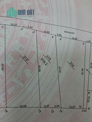 DUY NHẤT 1 LÔ ĐẸP CẠNH ĐƯỜNG DH09 – MẶT TIỀN KHỦNG 12M