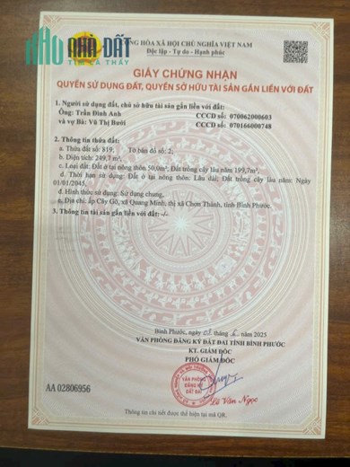 Đất mặt tiền đường 32m ngay chợ trường UBND Quang Minh