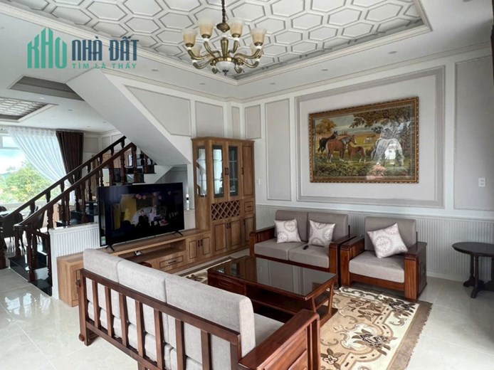 BÁN BIỆT THỰ SONG LẬP A4 KHU QH AN SƠN, ĐÀ LẠT - 5PN, CÓ GARA, FULL NỘI THẤT - 19.8 TỶ