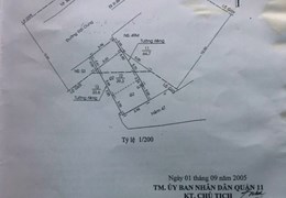 BÁN NHÀ 2 MẶT TIỀN ĐỘI CUNG – Q.11 – GẦN CHỢ CHIM XANH – GIÁ CHỈ 7,9 TỶ