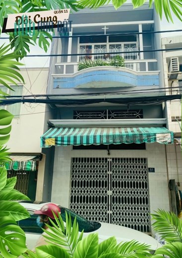 BÁN NHÀ 2 MẶT TIỀN ĐỘI CUNG – Q.11 – GẦN CHỢ CHIM XANH – GIÁ CHỈ 7,9 TỶ