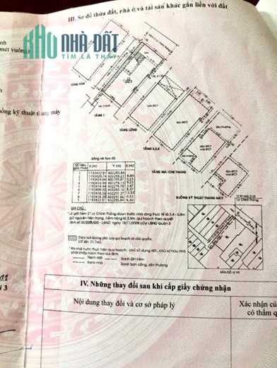 NHÀ Ô TÔ ĐỖ CỬA ĐƯỜNG LÝ CHÍNH THẮNG – Q3 DIỆN TÍCH 160m2 52 TỶ TL