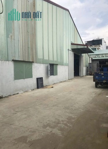 Kho xưởng 870m2 trục Phan Huy Ích GV cho thuê