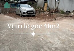 CẦN BÁN GẤP 41M ĐÁT VÂN CÔN, HOÀI ĐỨC, LÔ GÓC
