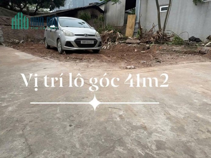 CẦN BÁN GẤP 41M ĐÁT VÂN CÔN, HOÀI ĐỨC, LÔ GÓC