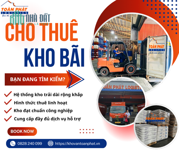 CHO THUÊ KHO BÃI - GIẢI PHÁP LƯU KHO TỐI ƯU