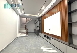 Bán nhà riêng tại Vân Canh, Hoài Đức,30m, 5 tầng xây mới, thiết kế siêu đẹp, ô tô đỗ gần
