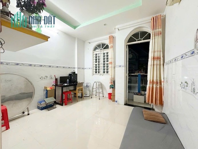 Bán nhà hẻm 1982 Huỳnh Tấn Phát, Nhà Bè  Hẻm 6m  1 trệt 1 lầu 3PN  Sổ hồng riêng  Giá 4.69 tỷ
