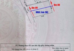 5.8 tỷ/căn nhà 2 tầng Kiệt ô tô số 93 Nguyễn Duy Trinh .Hướng : Tây