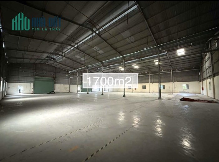 Bán/ cho thuê nhà xưởng 1700m2 Thạnh Xuân Quận 12