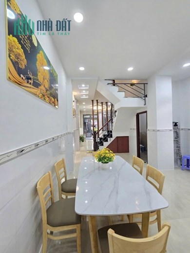 🔥MÃ LÒ - BÌNH TÂN – NHÀ 3 TẦNG MỚI ĐẸP – HẺM 6M XE HƠI – 65M² NỞ HẬU – 4.95 TỶ TL