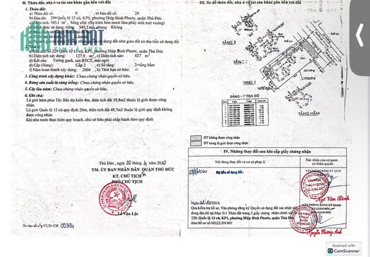 BÁN ĐẤT MẶT TIỀN ĐƯỜNG QUỐC LỘ 13 CŨ PHƯỜNG HIỆP BÌNH PHƯỚC, TP THỦ ĐỨC