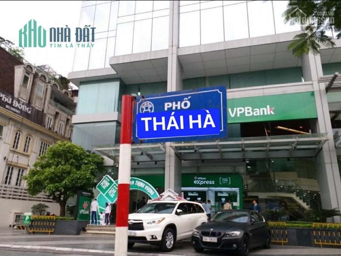 Phố Thái Hà Mặt Phố 41/50m2 x4Tầng,Lô Góc Kinh Doanh– Gara ôtô - MT 6m,40.8 tỷ- 0329686020
