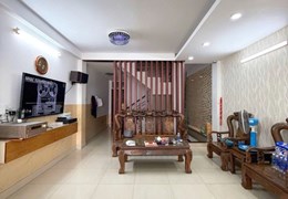 HẺM NHỰA XE HƠI THÔNG - KHU VIP BÀU CÁT - ĐỒNG ĐEN - 4 TẦNG BTCT - 78m2 (4.5m x 17.5m)