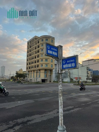 669m2/56.8 tỷ đất T Mại D Vụ. góc đường Minh Mạng và Nguyễn Khắc Viện. sát bãi tắm Sơn Thủy