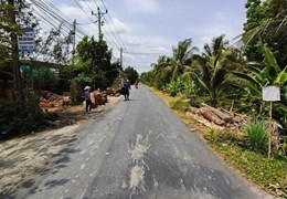 472m2 đất mặt tiền Huyện lộ 28,Thanh Bình,Chợ Gạo,Tiền Giang.