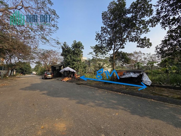 BÁN ĐẤT THỔ CƯ HOÀ LẠC, MẶT ĐƯỜNG LIÊN XÃ, ĐỐI DIỆN ĐẠI HỌC FPT, VIEW HỒ TÂN XÃ, ÔTÔ TRÁNH