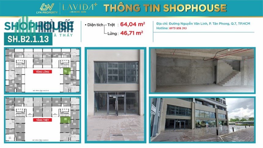 Shophouse Lavida Plus 112m² – Giá từ 58tr/tháng | Giải pháp mở spa, trung tâm chăm sóc sắc đẹp