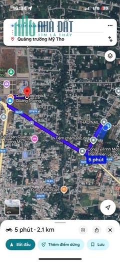 Nhà lầu 5x15m khu phố Mỹ Hưng, phường Mỹ Phong,Đồng Tháp.