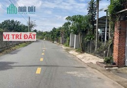 Bán đất mặt tiền đường nhựa có sẵn vườn bưởi tại Trừ Văn Thố Bàu Bàng Bình Dương.