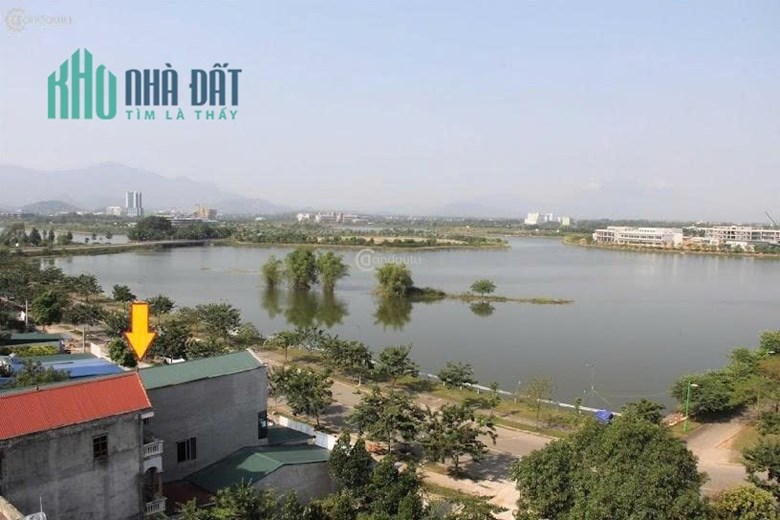 BÁN ĐẤT THỔ CƯ HOÀ LẠC, MẶT ĐƯỜNG Ô TÔ TRÁNH, 115M2, MT8, ĐỐI DIỆN ĐH FPT, VIEW HỒ TÂN XÃ
