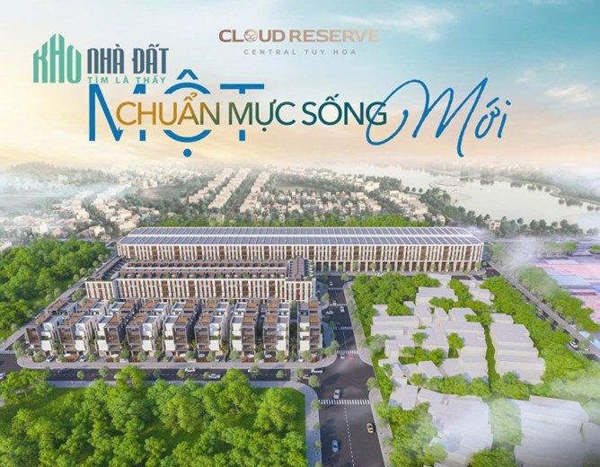 Bán biệt thự Cloud Reserve Central Tuy Hòa, giá quá tốt chỉ còn vài căn . Không gian xanh siêu đẹp
