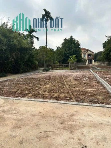 Bán đất thổ cư Hoà Lạc, mặt đường ô tô tránh, 105m2, mt8, đối diện đh fpt, hvtc, dhqg, sát metr5.