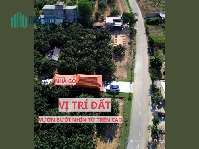 ĐẤT VƯỜN BƯỞI BÌNH DƯƠNG 263M² – CÓ THỔ CƯ, GIÁ 950TR