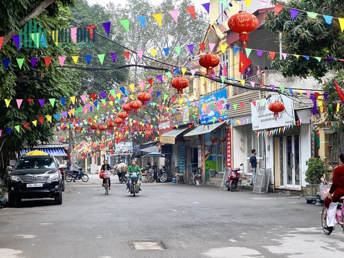 BÁN NHÀ LIÊN MẠC THƯỢNG CÁT – BẮC TỪ LIÊM  NHÀ 5 TẦNG XÂY MỚI  Ô TÔ ĐỖ CỔNG  HƠN 5 TỶ