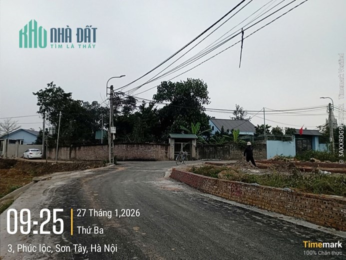 BÁN ĐẤT THỔ CƯ HOÀ LẠC, VIEW HỒ, Ô TÔ TRÁNH VỈA HÈ, SÁT TUYẾN METRO, ĐỐI DIỆN ĐH FPT, ĐHQG.