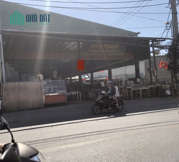 Cho thuê MB kho xưởng 600m2 góc đường Hà Huy Giáp Quận 12