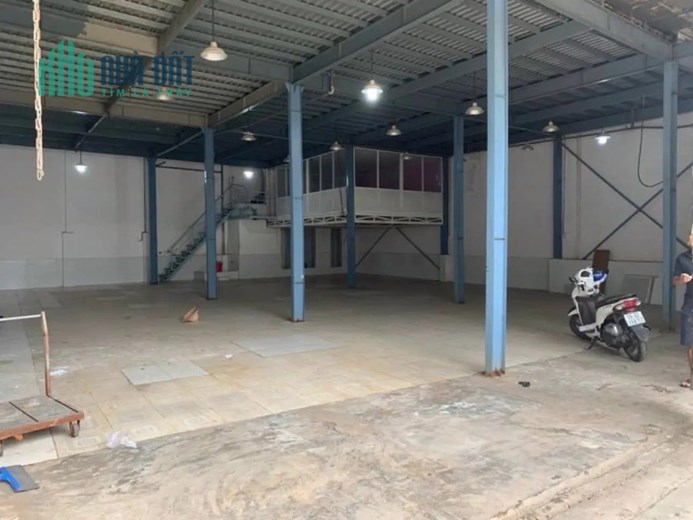 Cho thuê kho xưởng sd 500m2 gần cầu An Lộc Quận 12