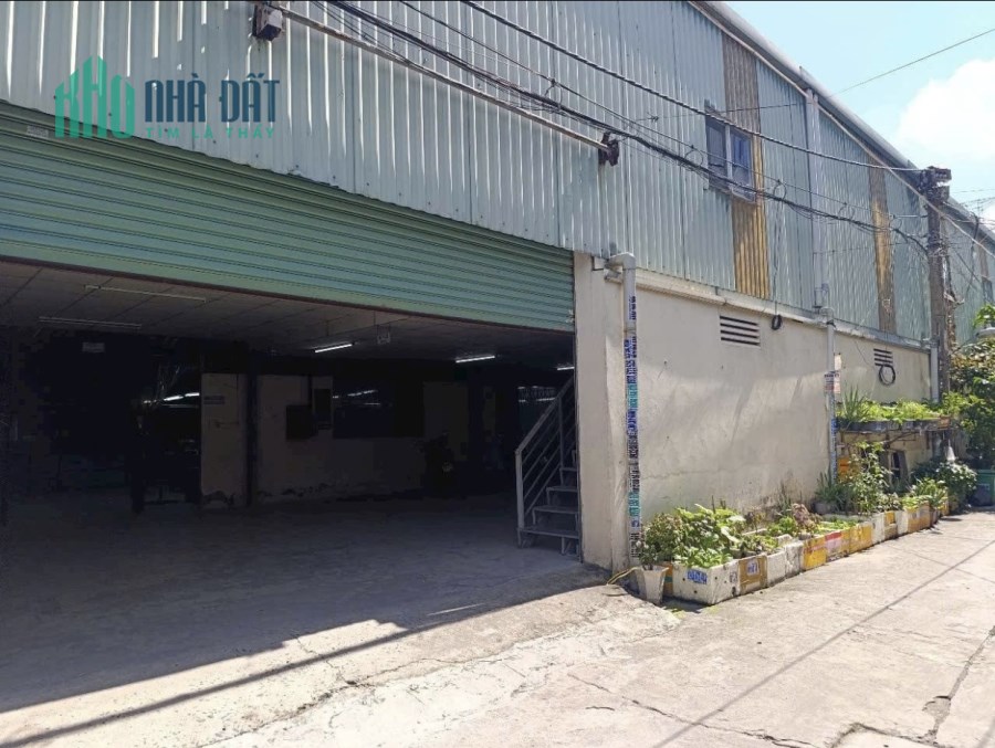 Cho thuê kho xưởng 1020m2 TMT, gần cầu vượt Quang Trung Quận 12