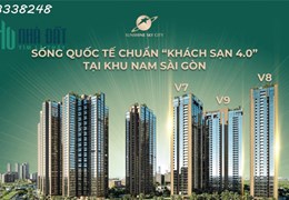 Nhận giữ chỗ tòa V8, V9 sunshine sky city chiết khấu 1%, giá từ 105 triệu/m2, lịch thanh toán giãn