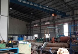 CHO THUÊ XƯỞNG Tại Đường MÊ LINH. Xã QUANG MINH. CÓ SẴN CẨU TRỤC