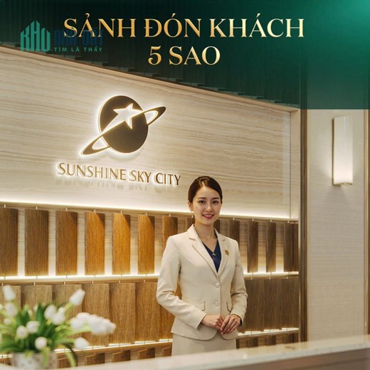 Chiết khấu 1% khi booking sớm V8 tại Sunshine Sky City với giá từ 98 triệu/m2 chưa VAT, KPBT