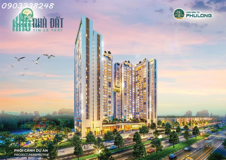 Bán căn 2PN Essensia Sky, lầu cao, căn góc, view PMH giá chỉ 6 tỷ 780