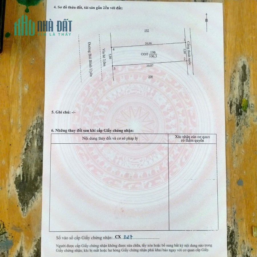 100m2/ 5 tỷ, Đất đường  Bùi Bỉnh Uyên, Hòa Hải, NHSơn, Đ Nẵng, Sát Biển.