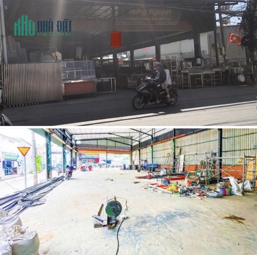 Cho thuê MB góc đường Hà Huy Giáp Quận 12