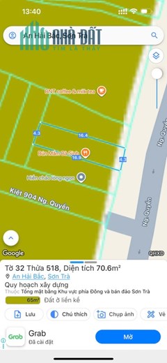 150m2/21 tỷ, Đất đường  Ngô Quyền,Sát câu Sông Hàn,sát WiNCom Plaza Đà Nẵng