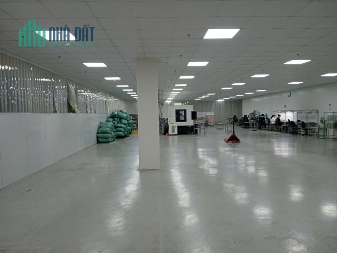 KHO XƯỞNG 1.000M2 TẠI KCN QUANG MINH – ĐẠT CHUẨN SX ĐIỆN TỬ. DƯỢC & MỸ PHẨM