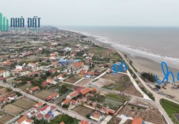 BÁN ĐẤT HẢI HẬU, MẶT BIỂN, TIỀM NĂNG TĂNG GIÁ CAO, ĐÃ CÓ GPXD, Ở NGAY, KD DỄ DÀNG, 180M2