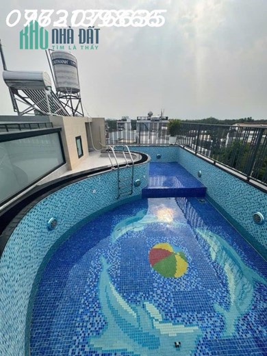 HIẾM ! HƠN 9 TỶ- NHÀ PHỐ CAO CẤP CÓ HỒ BƠI- THANG MÁY- NGANG 7 x 14- GẦN TRƯỜNG QUỐC TẾ AISVN.