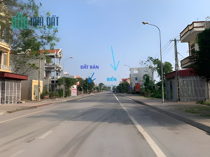 BÁN ĐẤT QUẤT LÂM, NAM ĐỊNH, NGAY MẶT BIỂN, ĐƯỜNG THÔNG RỘNG VỈA HÈ, DỄ DÀNG KD, XÂY KS, NH