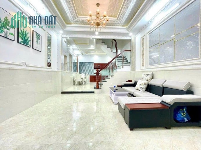CHỈ 7.x TỶ- NHÀ 4 TẦNG- GẦN HOÀNG QUỐC VIỆT- HUỲNH THỊ ĐỒNG- HXH 6M- DT 4.6 x 12 - 2 LẦU- 4PN- HOÀN