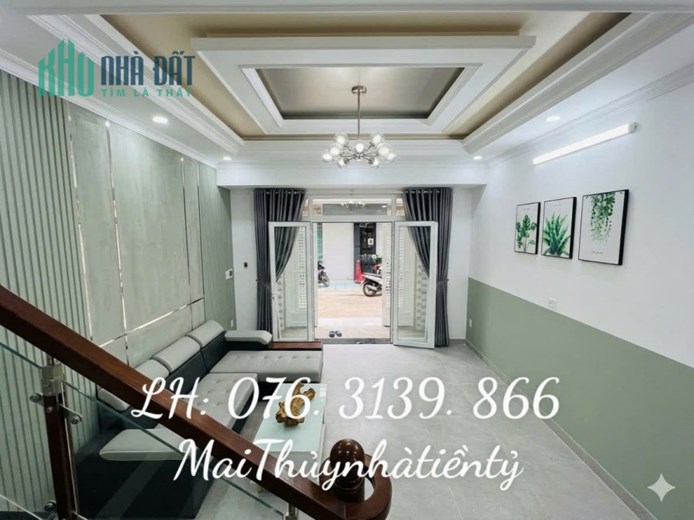 CHI 7. x TỶ- HTP- GẦN HOÀNG QUỐC VIỆT- ĐƯỜNG XE TẢI- GẦN PHÚ MÝ HƯNG- NHÀ 4 TẦNG- DT 4.6 x 12- DÂN