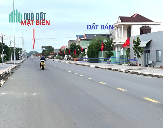 BÁN ĐẤT NAM ĐỊNH, NGAY QUẢNG TRƯỜNG BIỂN, MẶT CHÍNH ĐẠI LỘ VEN BIỂN, KINH DOANH, ĐT KS, NH